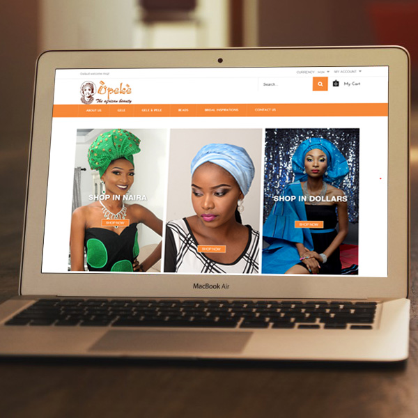 Iamopeke e-commerce Site